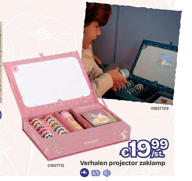 Verhalen projector zaklamp