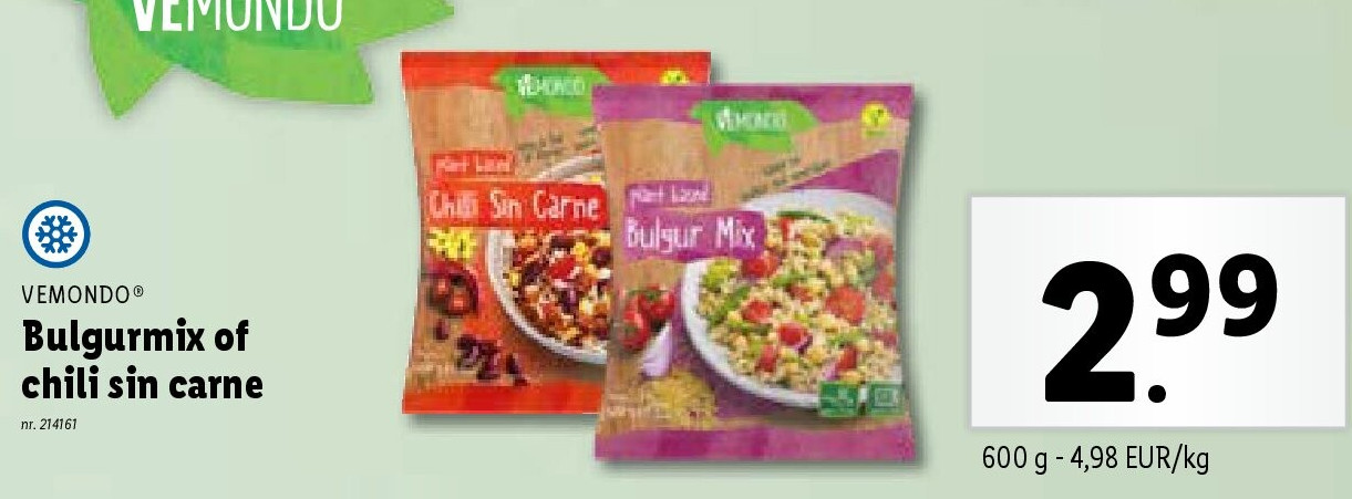 BulgurȔiĐ of chili sin carne