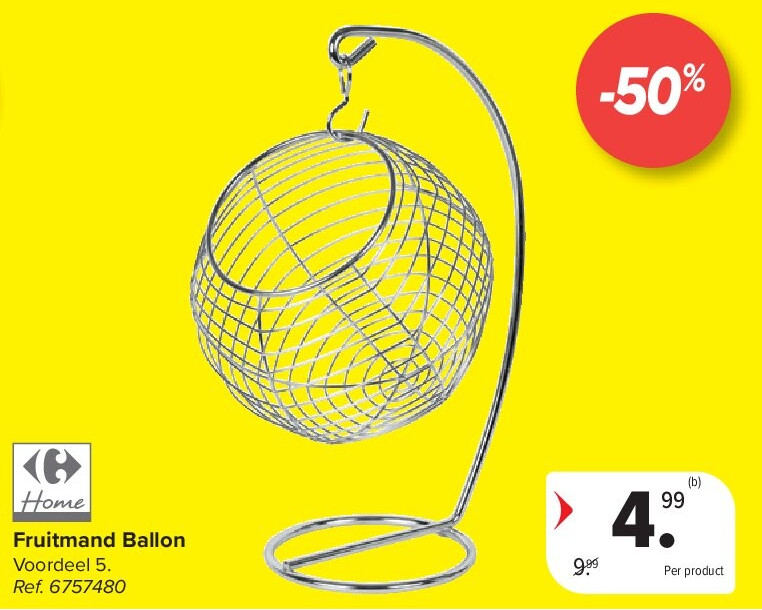 Fruitmand Ballon