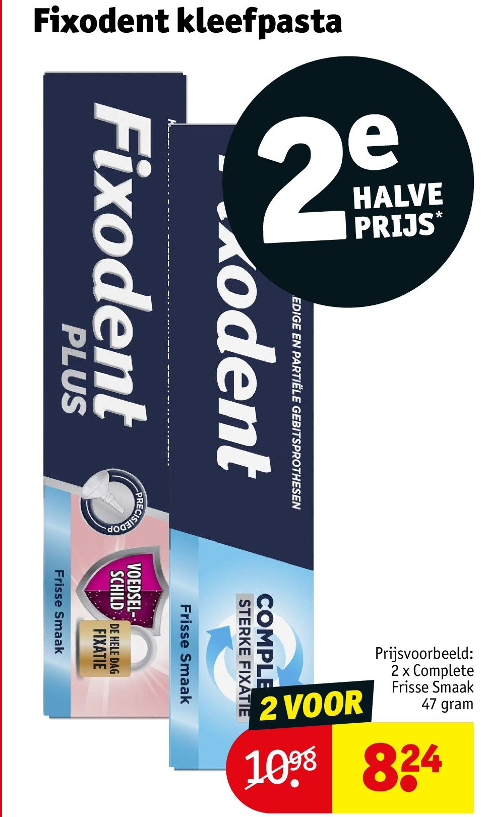 Fixodent kleefpasta
