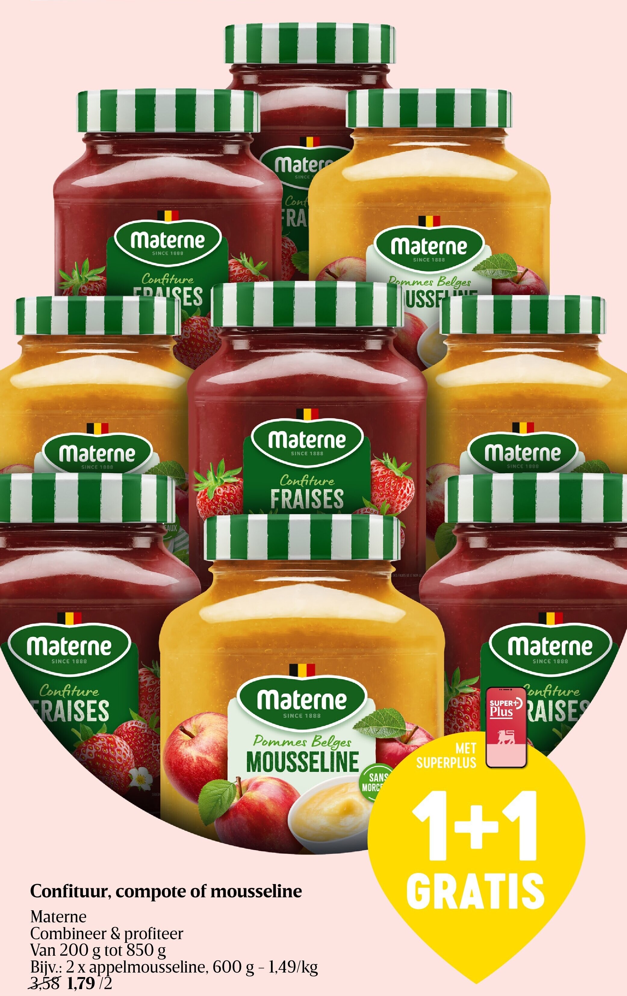 Confituur, compote of mousseline