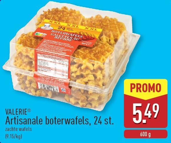 Artisanale boterwafels, 24st.