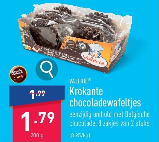 Krokante chocoladewafeltjes