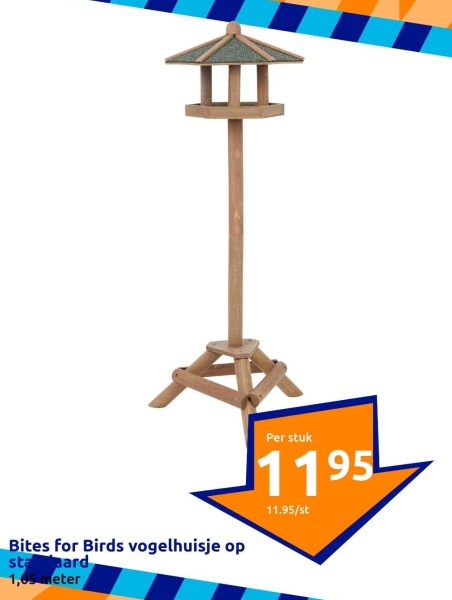 Bites for Birds vogelhuisje op standaard