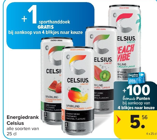 Energiedrank Celsius