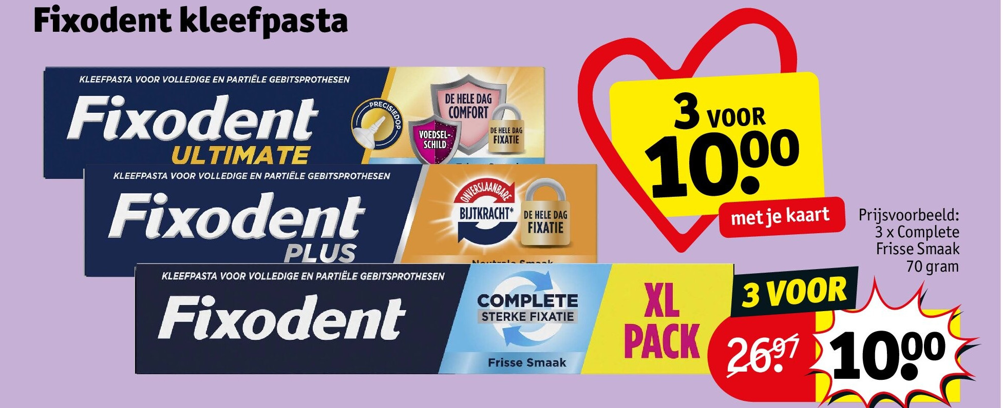 Fixodent kleefpasta
