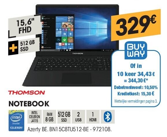 NOTEBOOK 15,6"