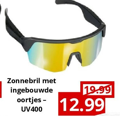 Zonnebril met ingebouwde oortjes – UV400