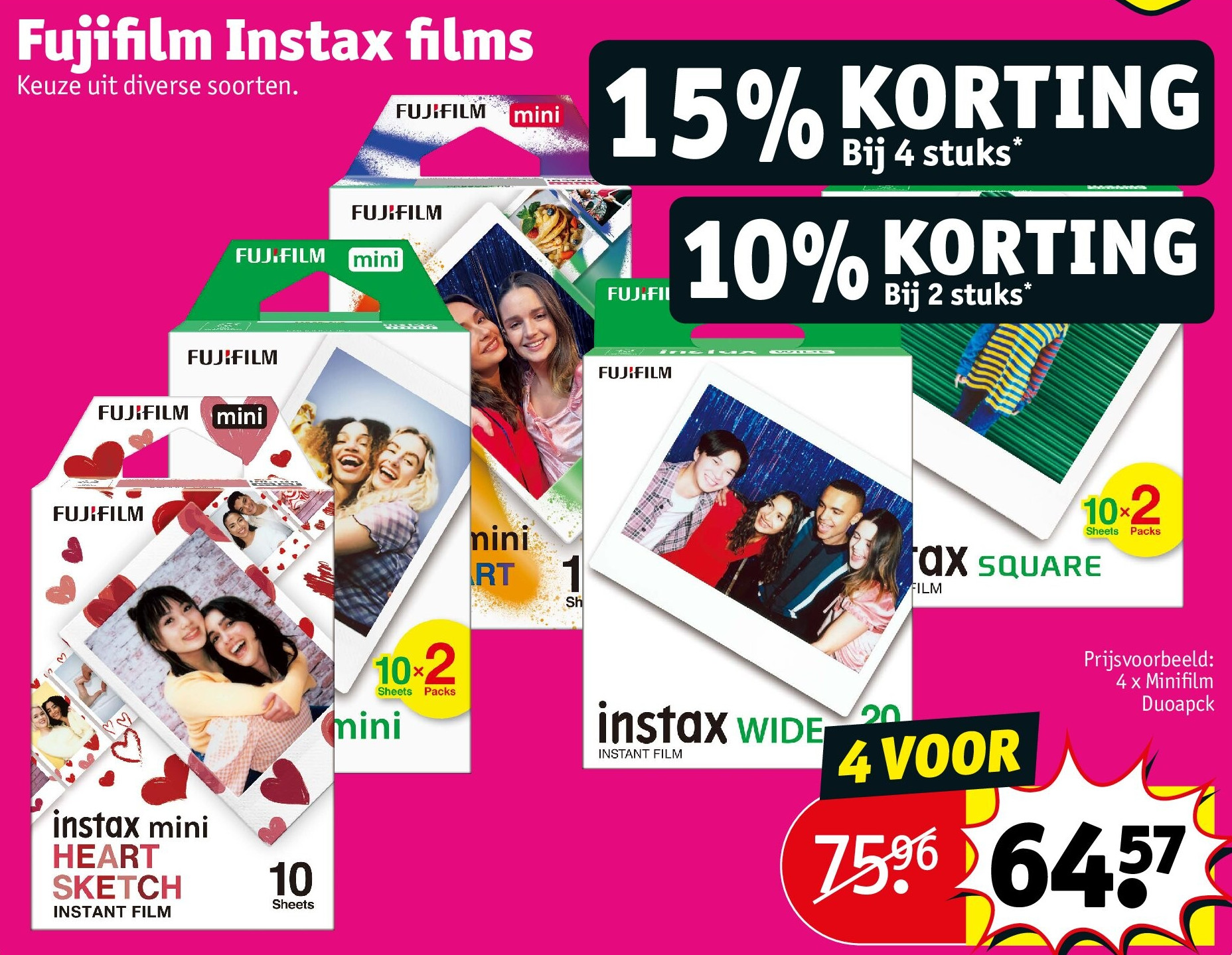 Fujifilm Instax films