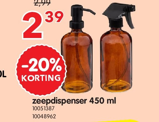 zeepdispenser 450 ml