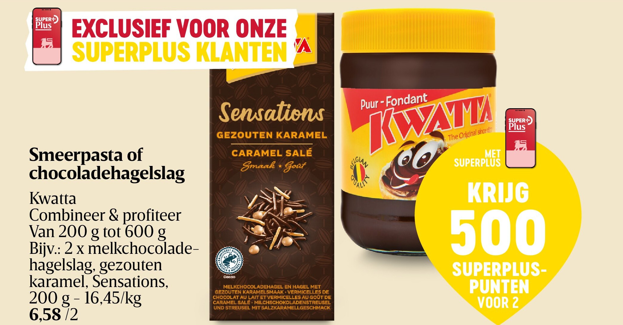 Smeerpasta of chocoladehagelslag