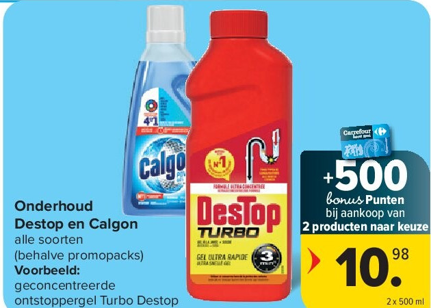 Onderhoud Destop en Calgon
