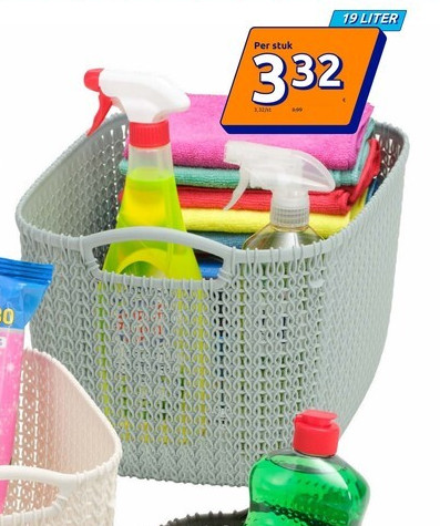 Curver Knit opbergmand 19 LITER