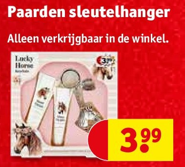 Paarden sleutelhanger