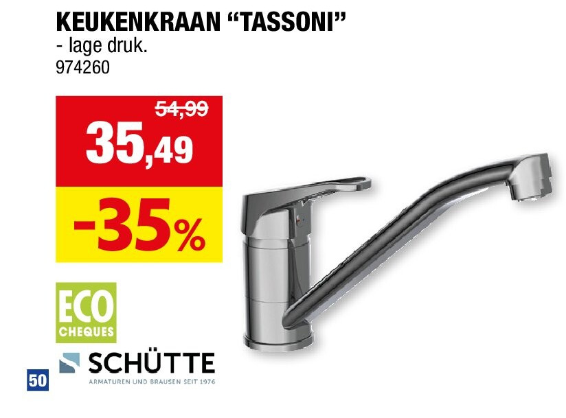 KEUKENKRAAN “TASSONI”