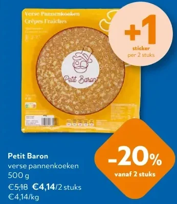 Petit Baron verse pannenkoeken 500 g