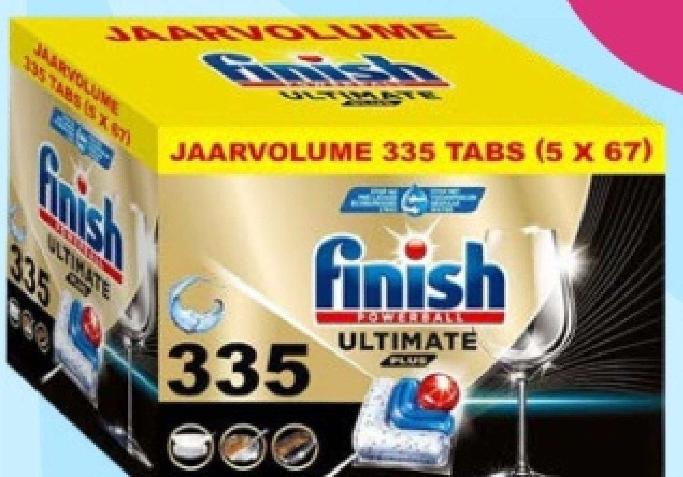 Finish Vaatwastabletten Ultimate Plus Fresh 335 stuks