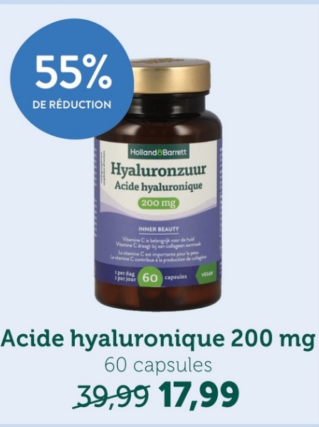 Acide hyaluronique 200 mg