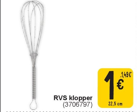 RVS klopper
