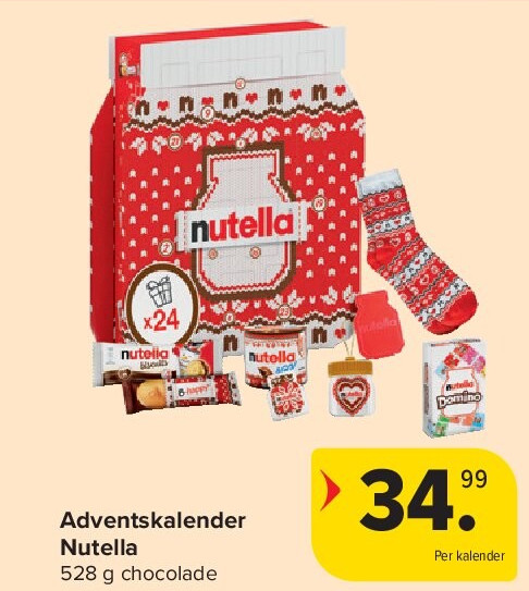 Adventskalender Nutella