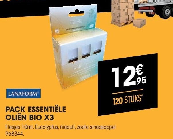 PACK ESSENTIËLE OLIËN BIO X3