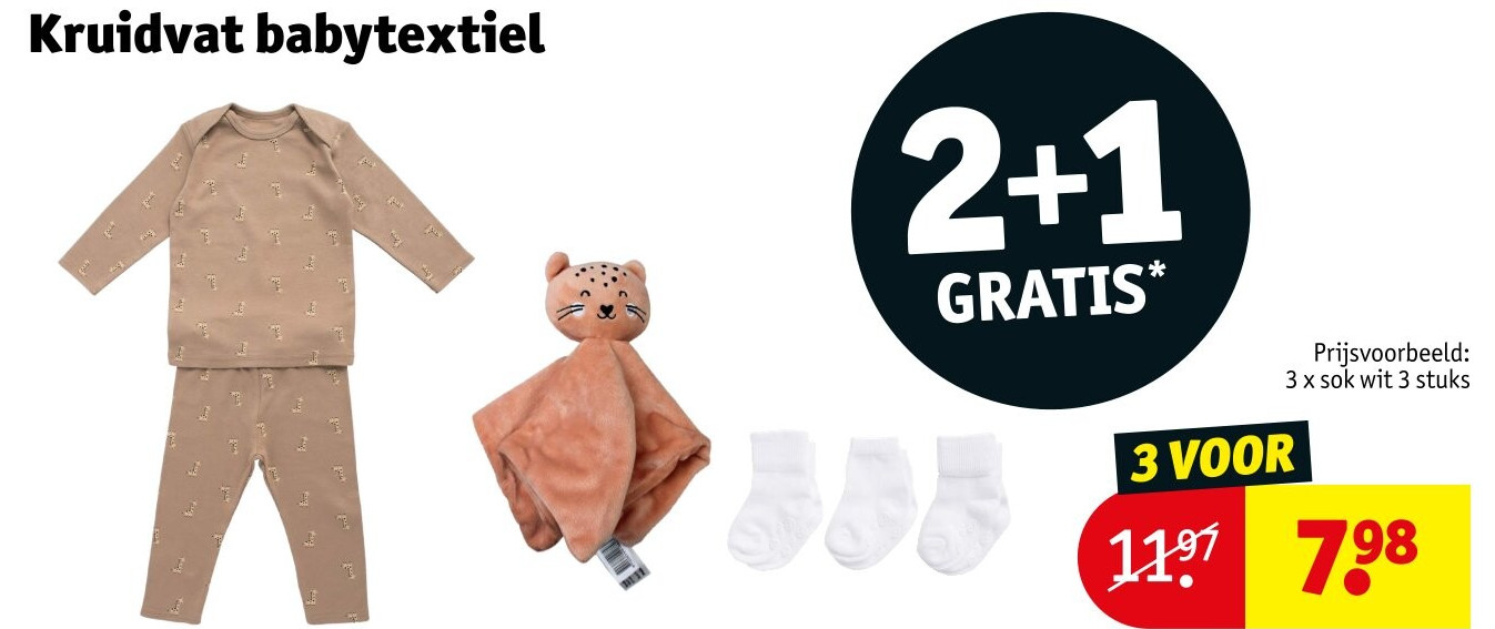 Kruidvat babytextiel