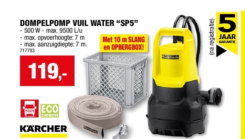 DOMPELPOMP VUIL WATER “SP5”