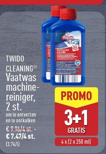 Vaatwas machine - reiniger, 2st.