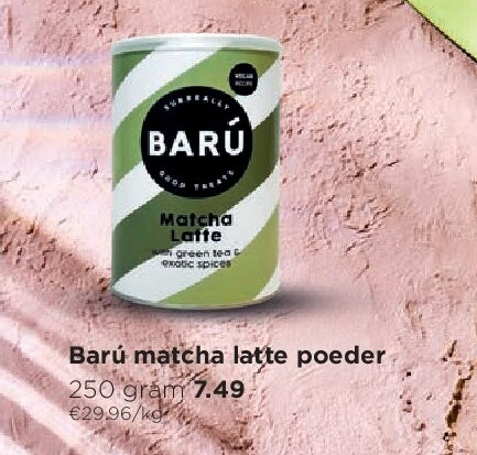 Barú matcha latte poeder