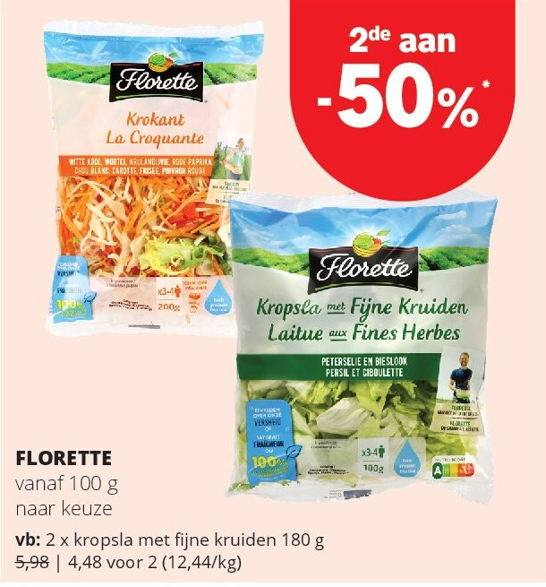 FLORETTE kropsla met fijne kruiden 180 g