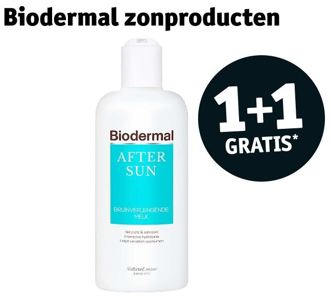 Biodermal zonproducten