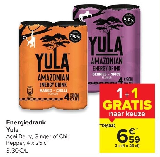 Energiedrink Yula