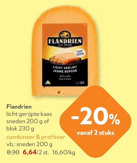 Flandrien sneden 200 g