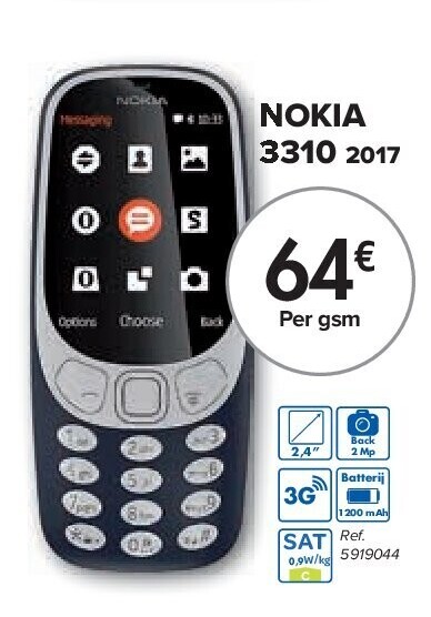 NOKIA 3310 2017