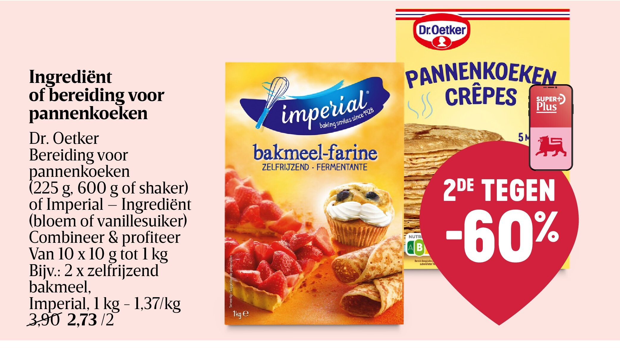 Ingrédient ou préparation pour crêpes