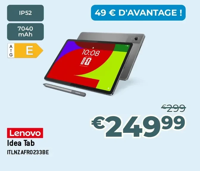 Idea Tab ITLNZAFRO233BE