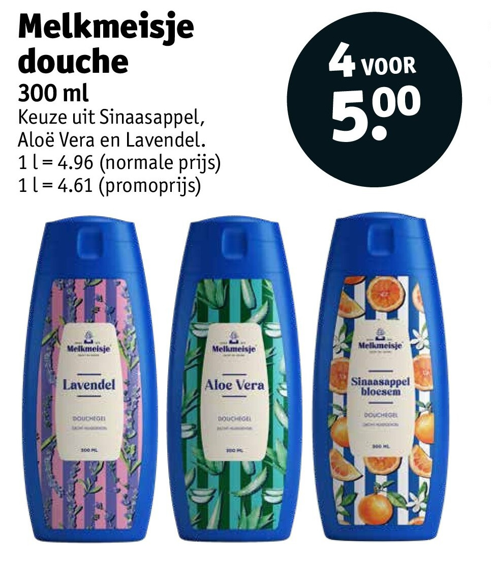 Melkmeisje douche
