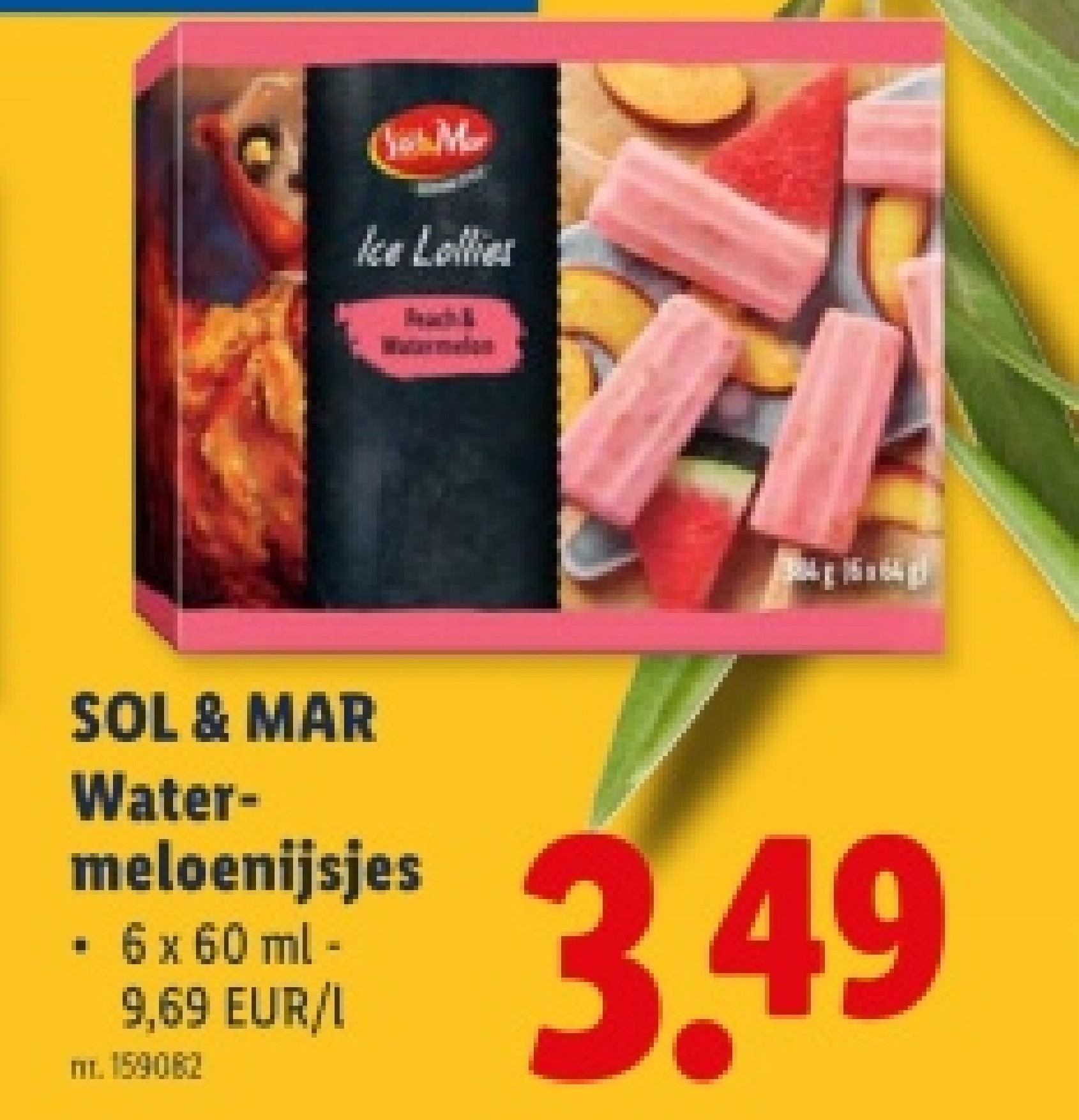 Watermeloenijsjes