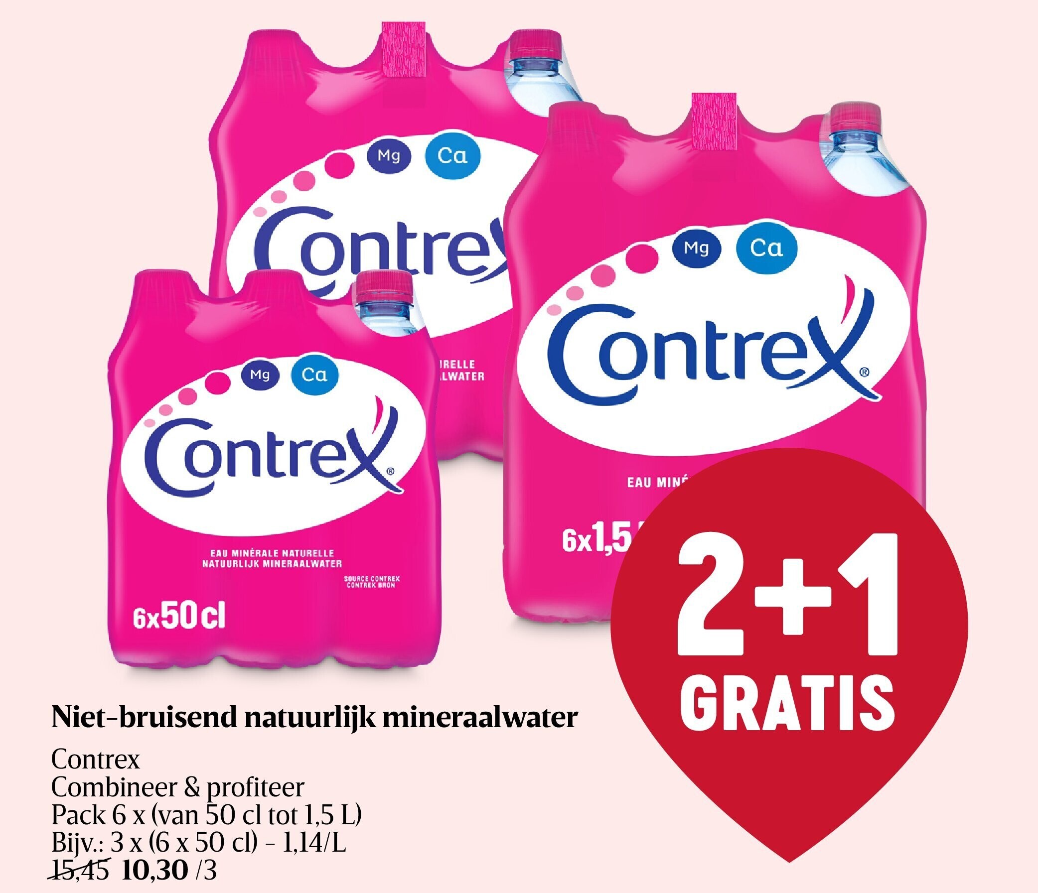 Niet-bruisend natuurlijk mineraalwater