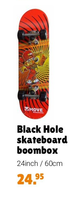 Black Hole skateboard boombox