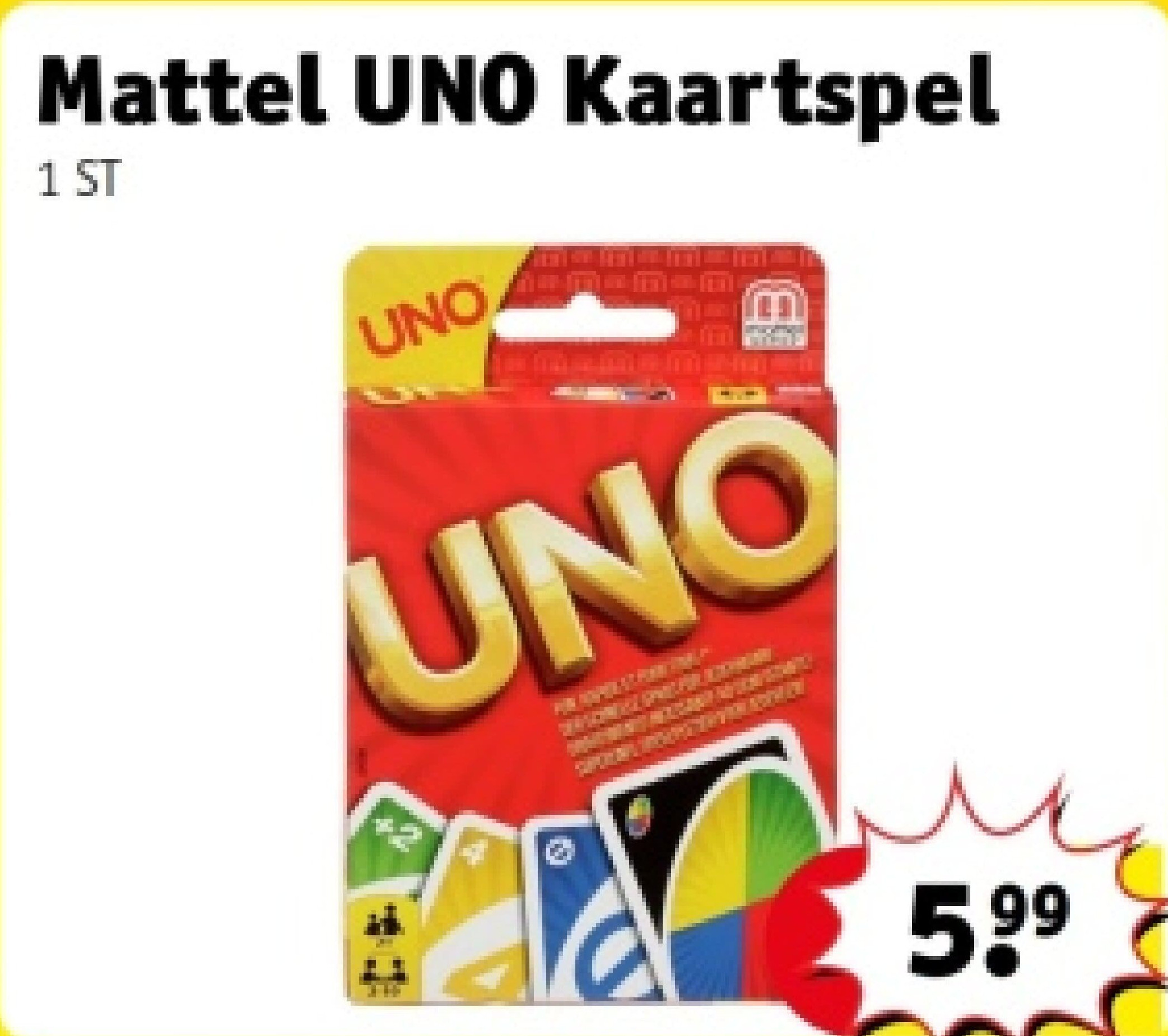 Mattel UNO Kaartspel