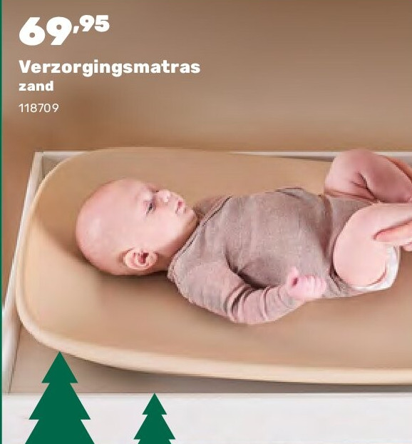 Verzorgingsmatras zand