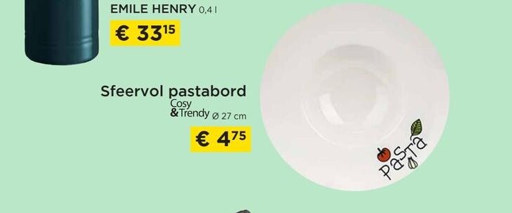 Sfeervol pastabord