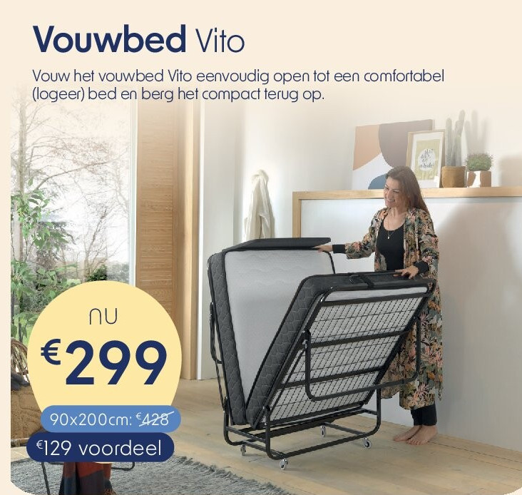 Vouwbed Vito