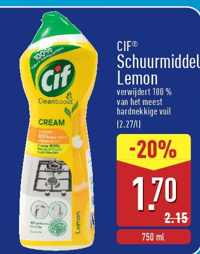 Schuurmiddel Lemon