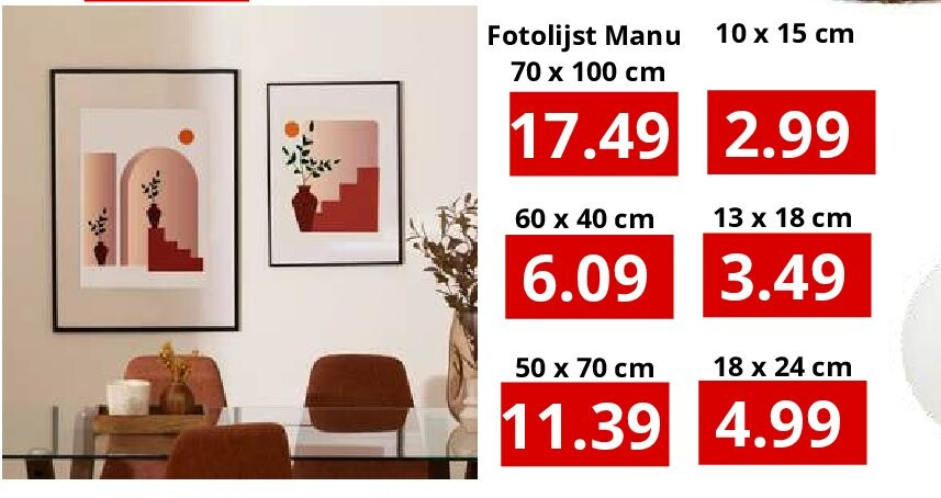 Fotolijst Manu 70 x 100 cm