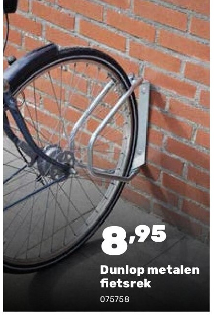 Dunlop metalen fietsrek