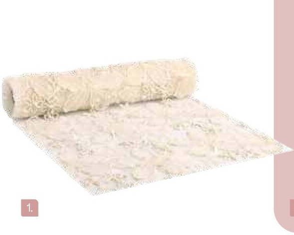 Vivant tafelloper Florette met bloemdetails