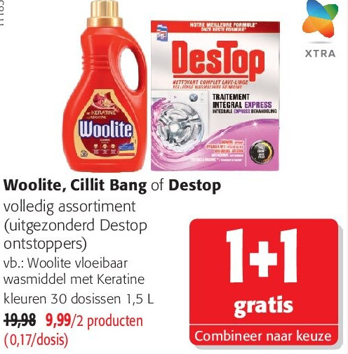 Woolite, Cillit Bang of Destop