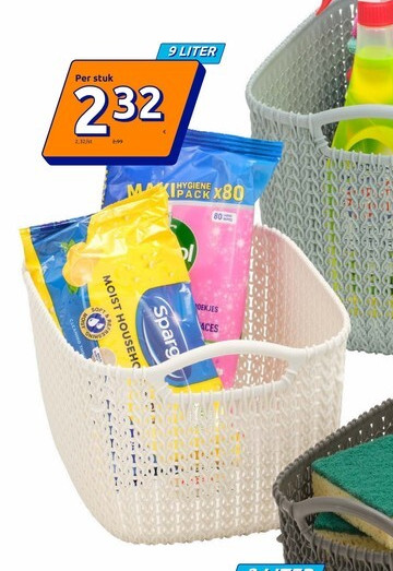 Curver Knit opbergmand 9 LITER